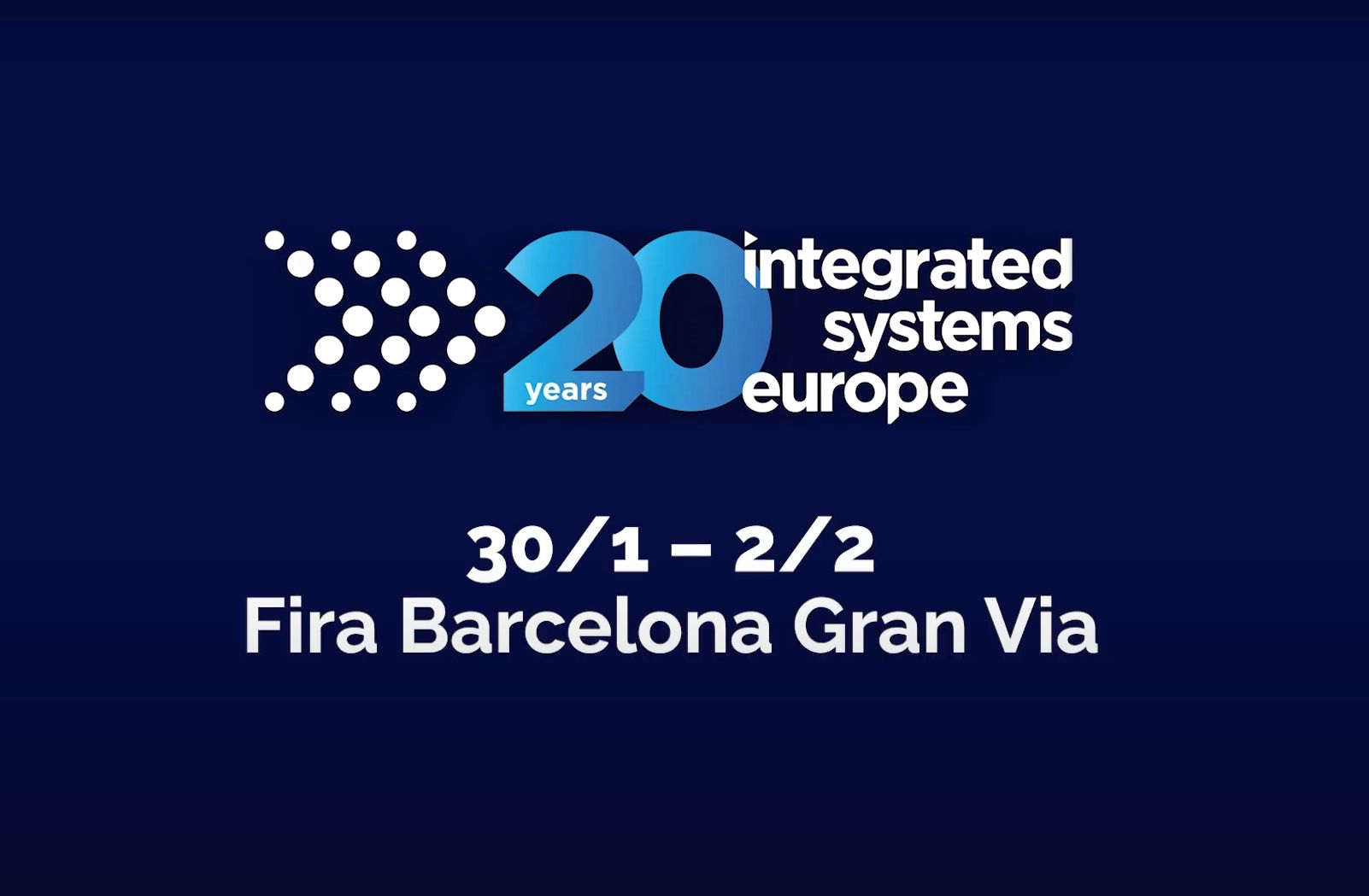 The ISE 2024 trade fair returns to the city and will have a joint stand with Barcelona City Council and the Audiovisual Cluster of Catalonia
